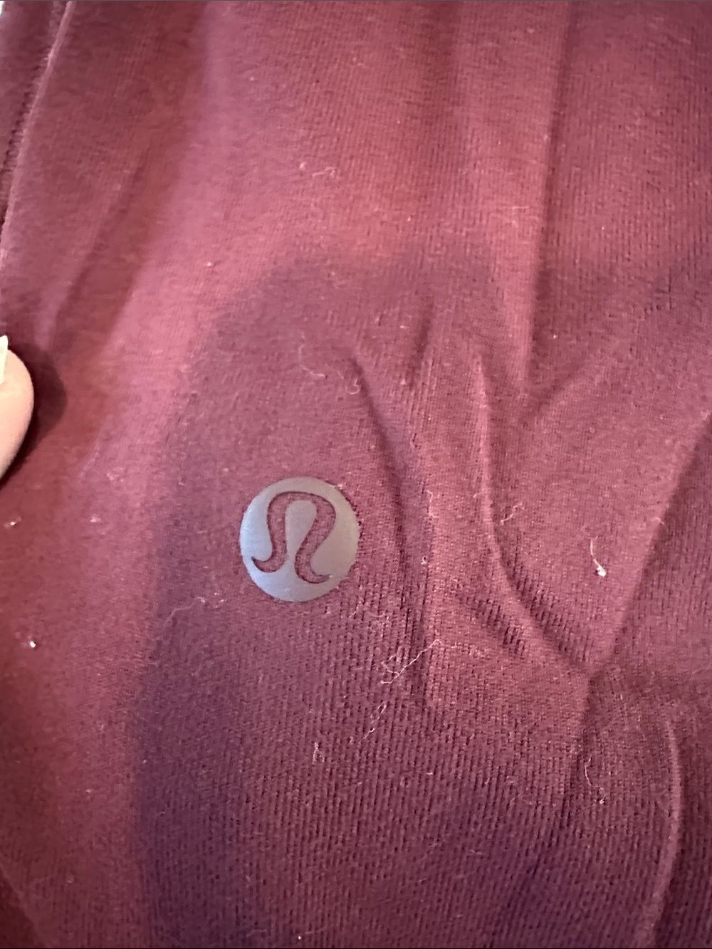 Lululemon dark red  Jogger Sweatpants  size 4  read below 👇🏻 - Picture 3 of 10
